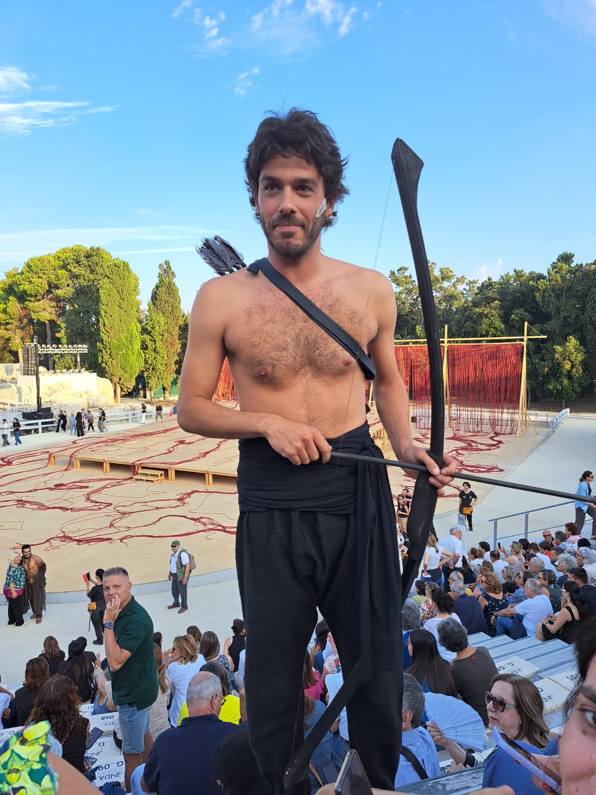 Spettacolo al Teatro Greco di Siracusa